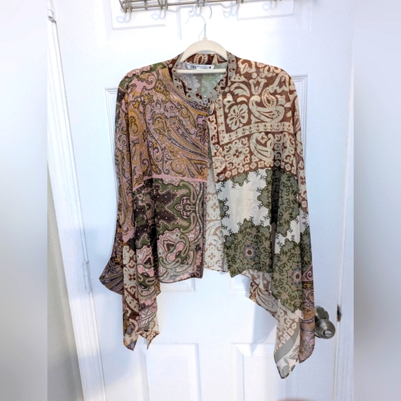 Zara button top - Picture 1 of 3